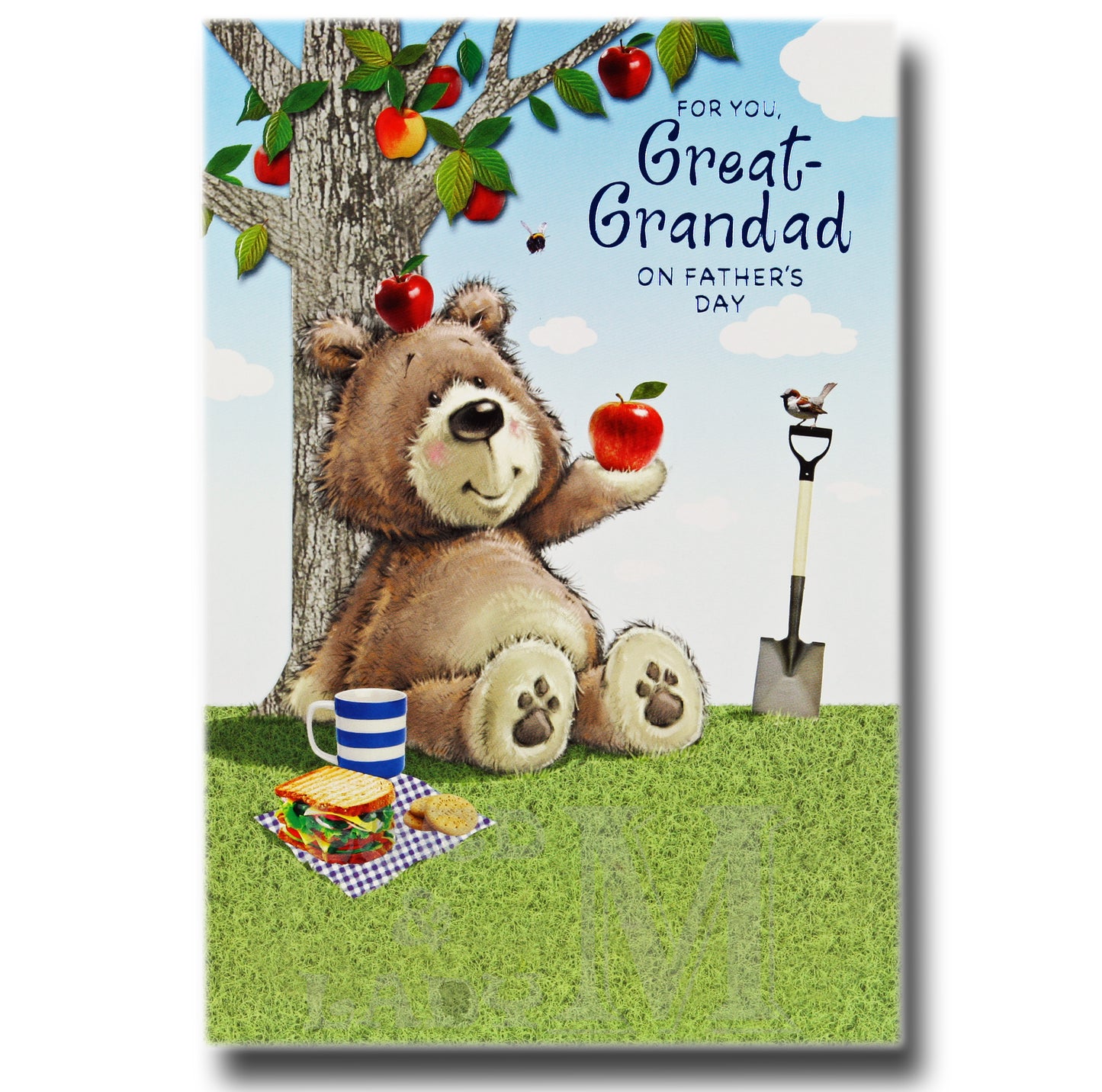 19cm - For You, Great-Grandad - Bear Picnic - GH