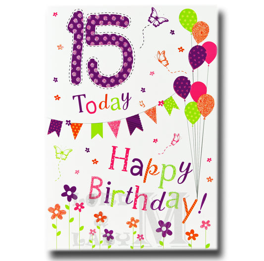 19cm - 15 Today Happy Birthday! - BGC
