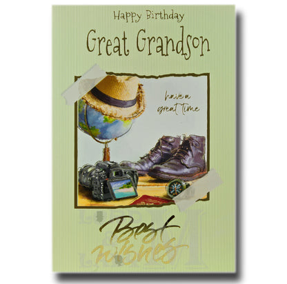 19cm - ... Great-Grandson Have A Great Time - GH
