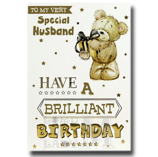 19cm - To My Very Special Husband Have A Brilliant - BGC