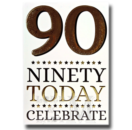 19cm - 90 Ninety Today Celebrate - BGC