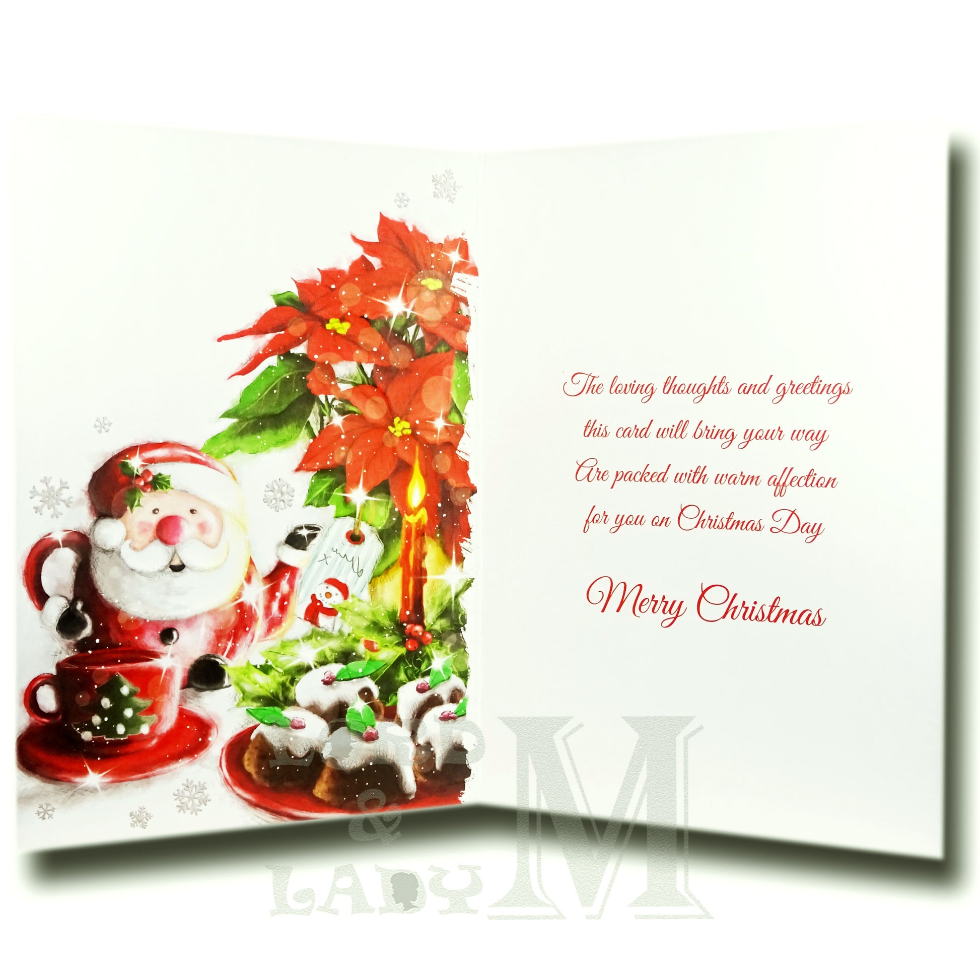 19cm - Christmas Wishes Mum & Partner - GH