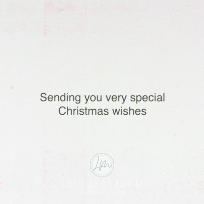 22cm - From Far Away Sending Christmas Smiles - OH