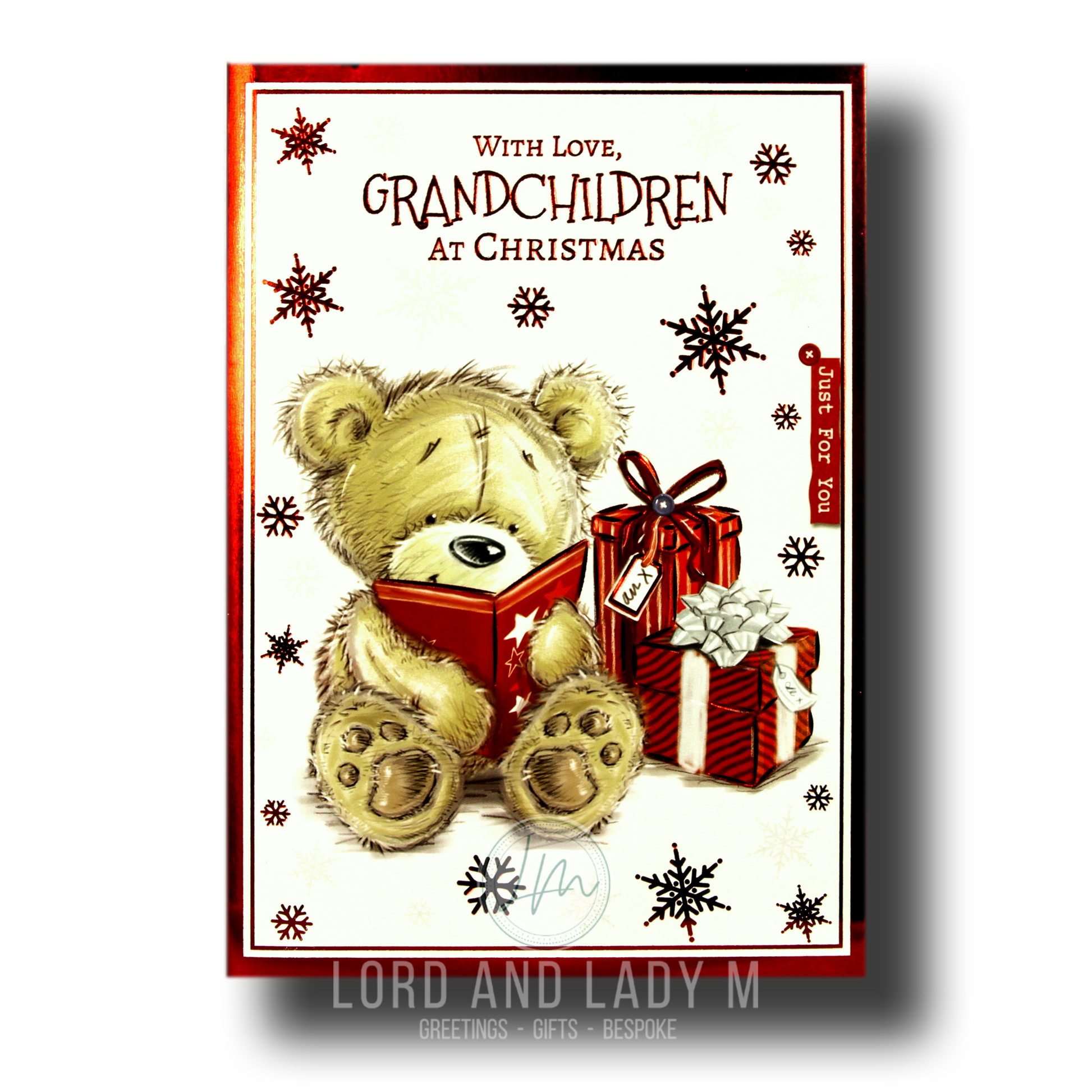 19cm - With Love, Grandchildren At Christmas - BGC