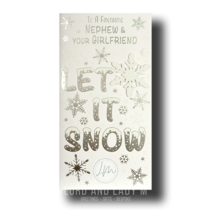23cm - To A Fantastic Nephew & Your Girlfriend -B