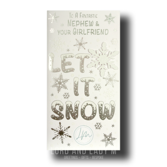 23cm - To A Fantastic Nephew & Your Girlfriend -B