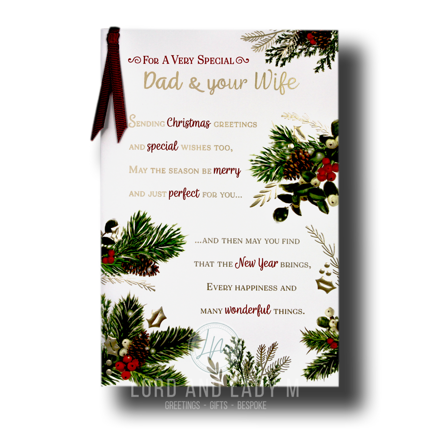 23cm - For A Very Special Dad & Your Wife - BGC