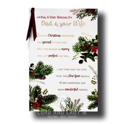 23cm - For A Very Special Dad & Your Wife - BGC