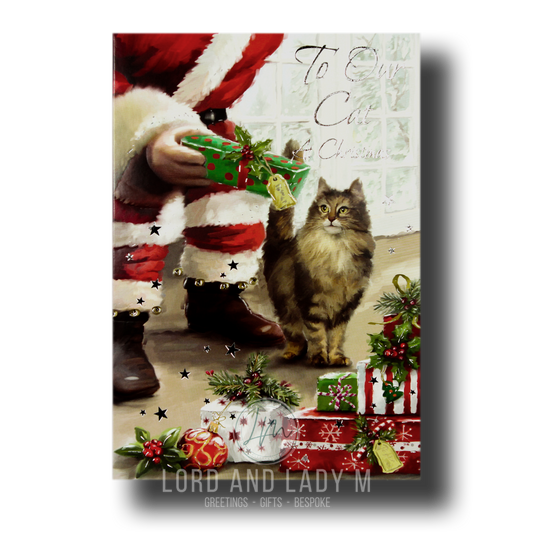 19cm - To Our Cat - Cat Gifts Santa - GH