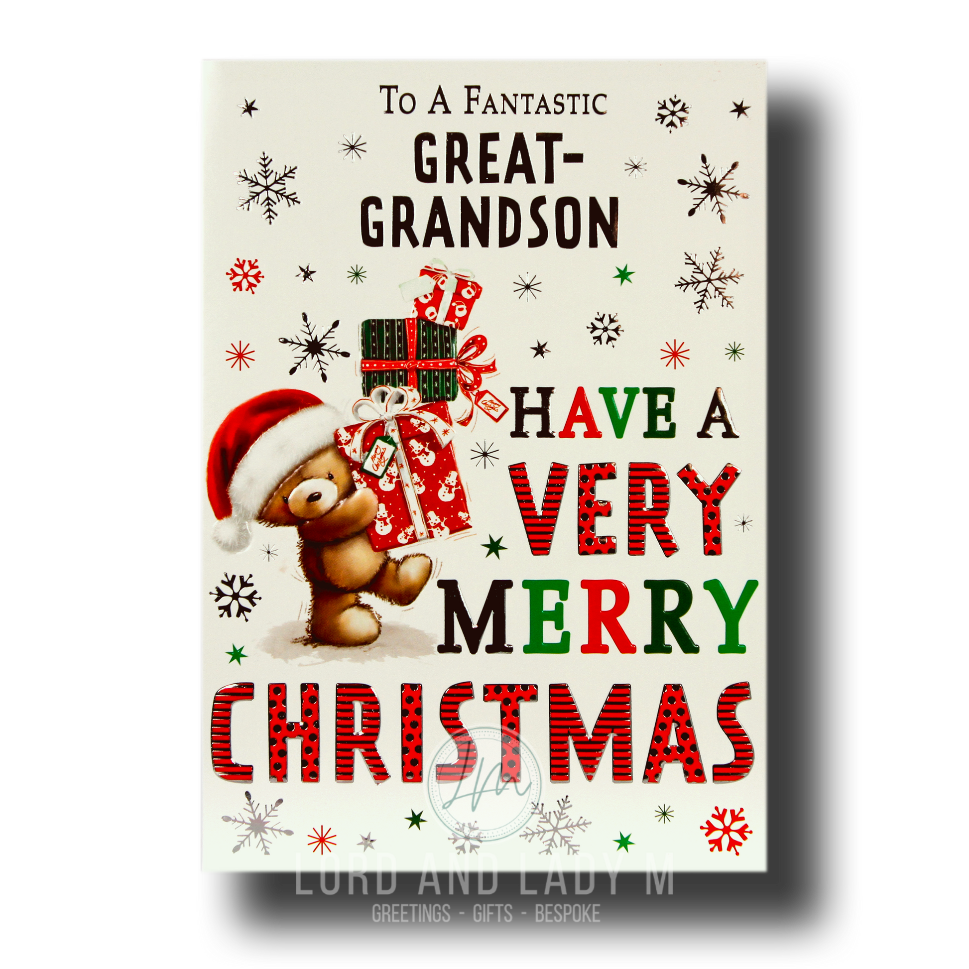 19cm - .. Great-Grandson Have A Very Merry - BGC