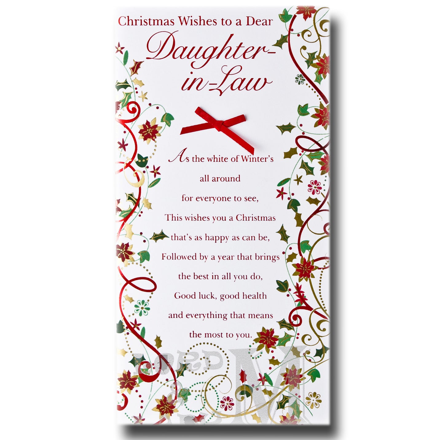 23cm - Christmas Wishes To A Dear Daughter-in-Law