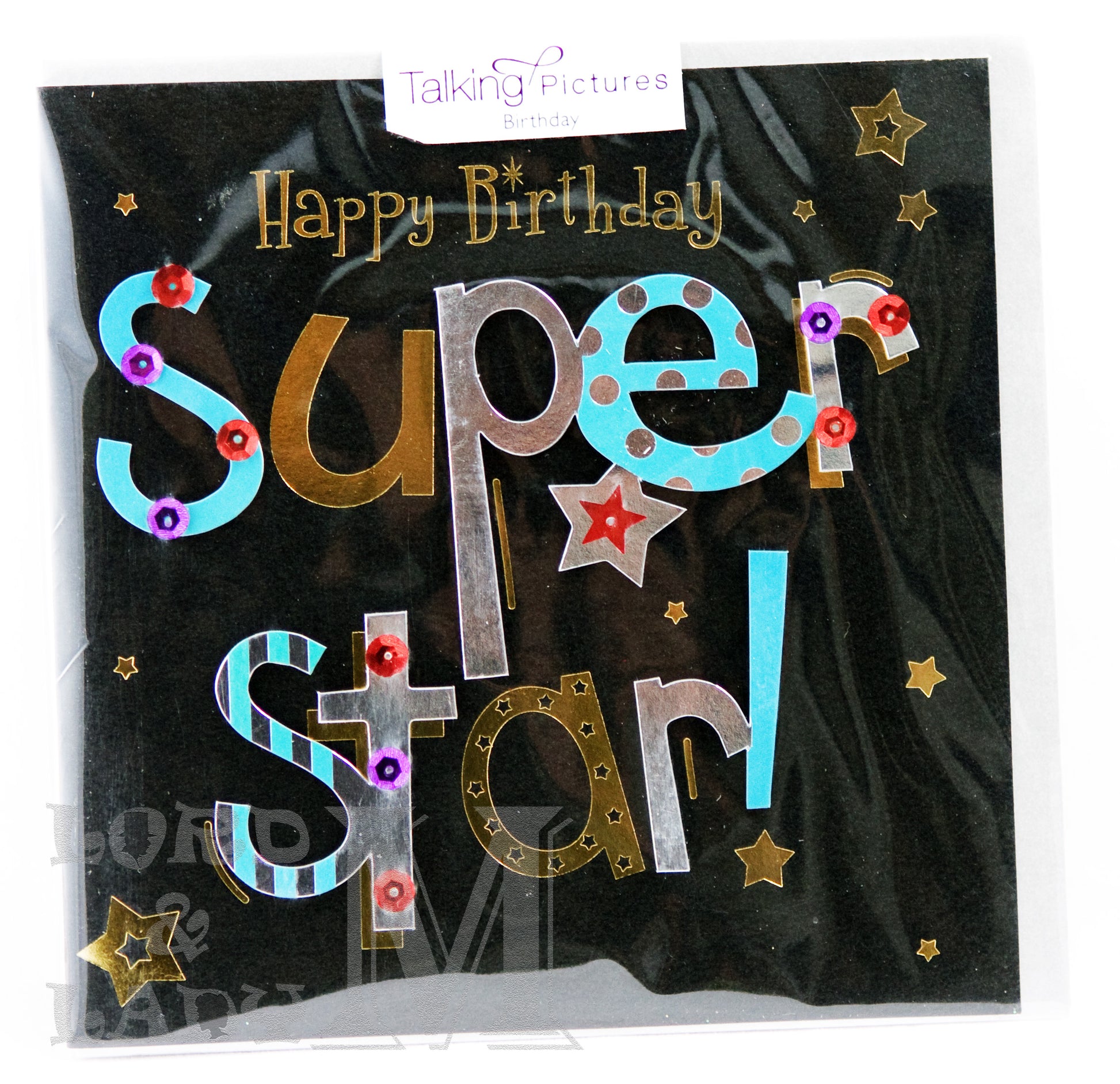 15cm - Happy Birthday Super Star