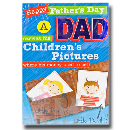 23cm - A Dad Carries His Children's Pictures .....