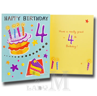 30cm - Happy Birthday 4 - Oversize - Large Let - H