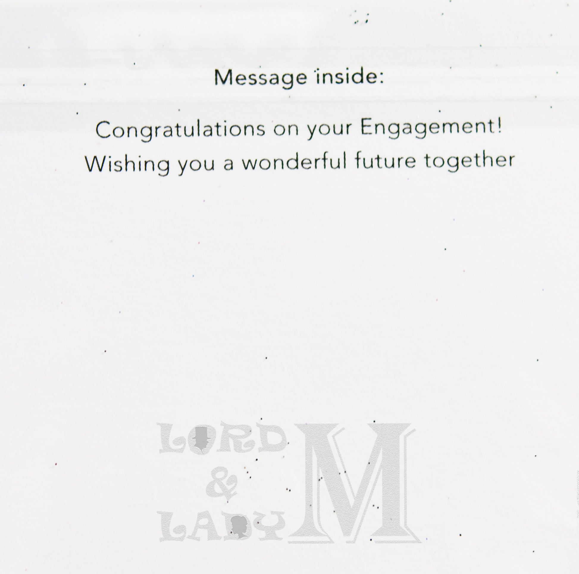 19cm - On Your Engagement