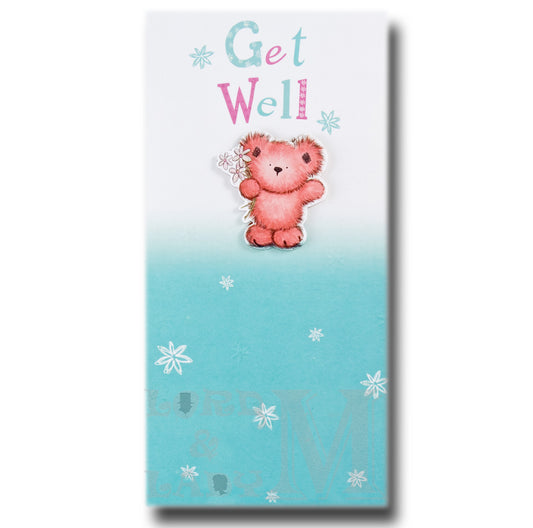 24cm - Get Well - Large Letter